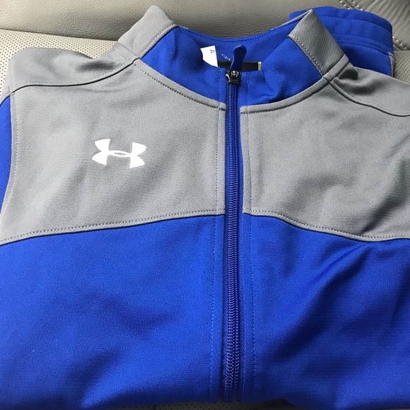 Under Armour Boys Soccer Track Jacket Youth Small - Picture 2 of 7